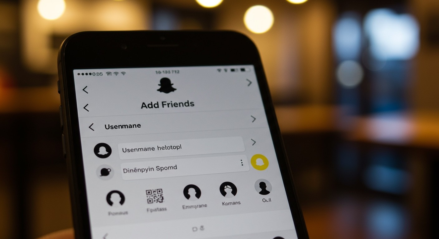QR kóddal gyorsan hozzáadhatók barátok Snapchat-en.