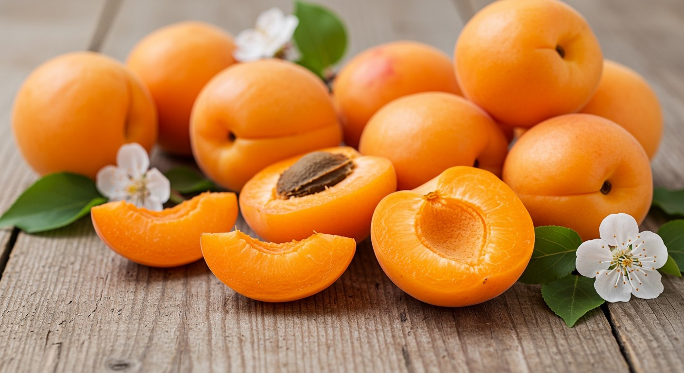 A bio kajszibarack gazdag tápanyagokban és antioxidánsokban.