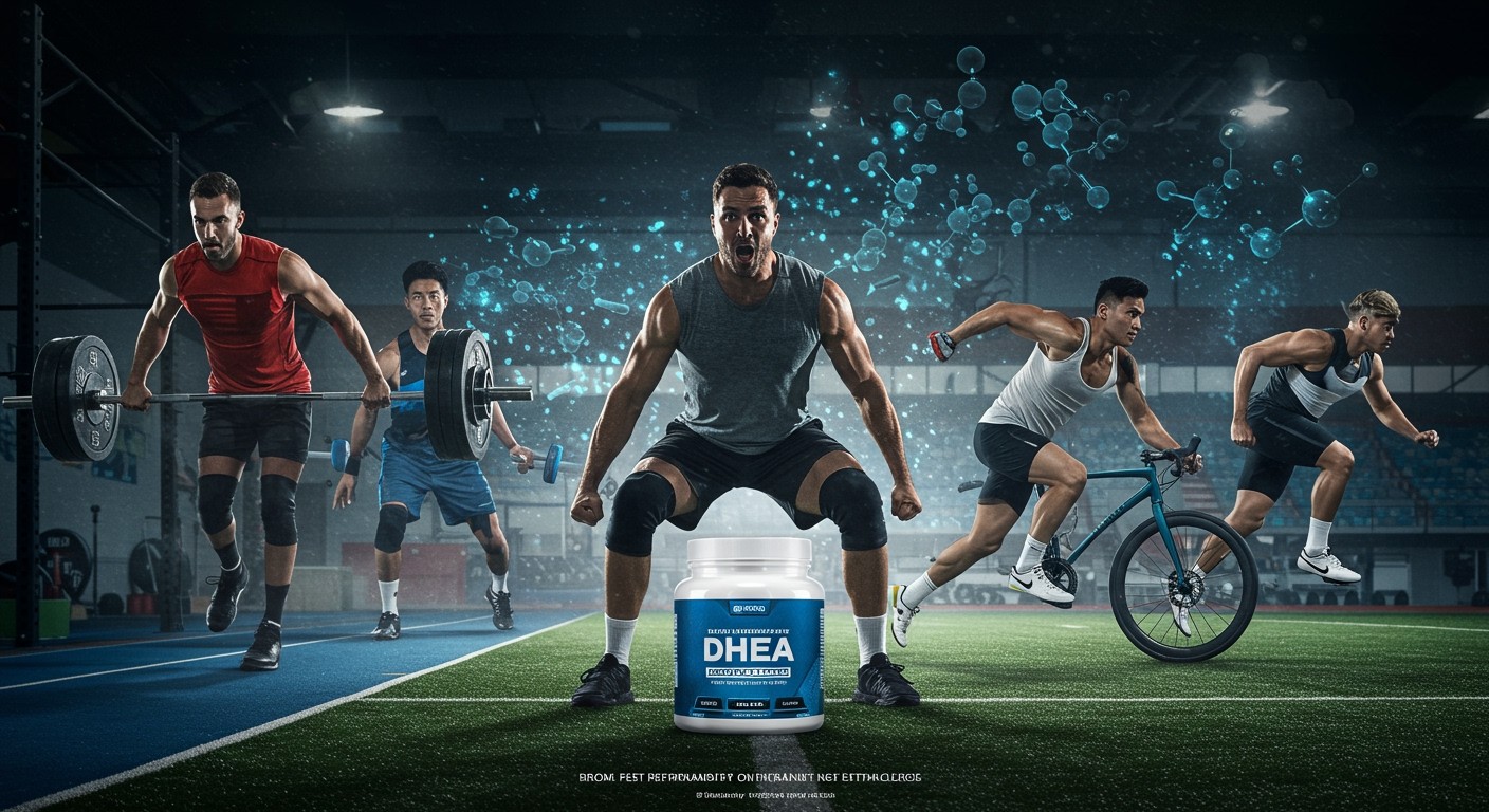 A DHEA doppingként való használata sportolóknál vitatott.