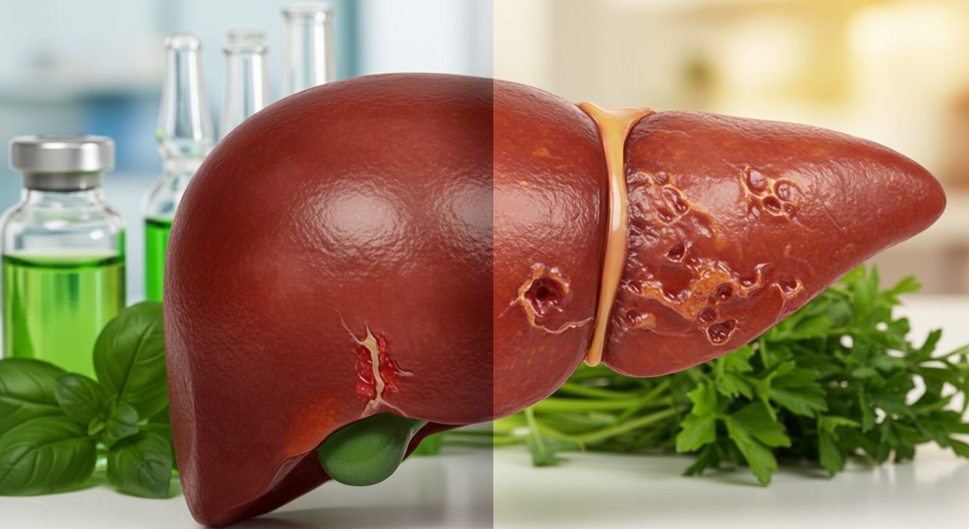 A DHM segíthet a májcirrhosis előrehaladásának csökkentésében.