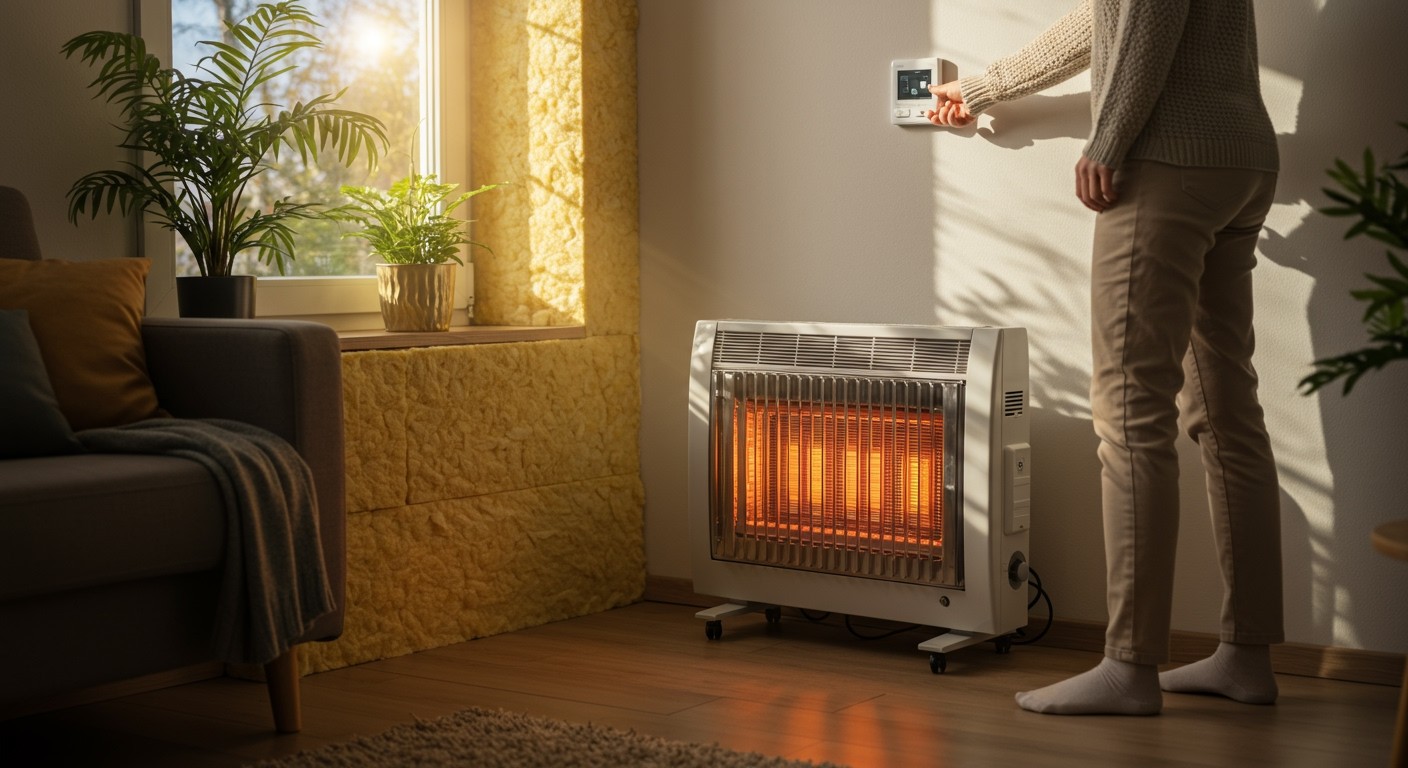 Használj időzítőt az elektromos fűtés hatékonyabb üzemeltetéséhez!