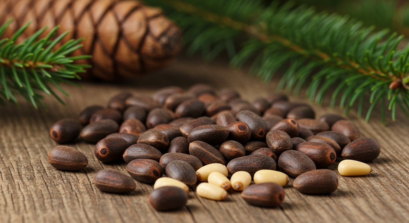 A fenyőmag gazdag vitaminokban és ásványi anyagokban.