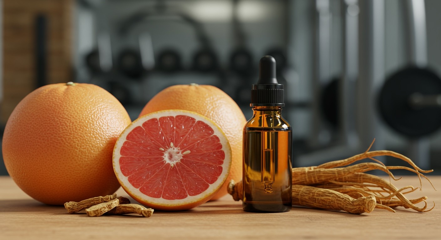 A ginseng és grapefruit kombinációja növeli a sportteljesítményt.