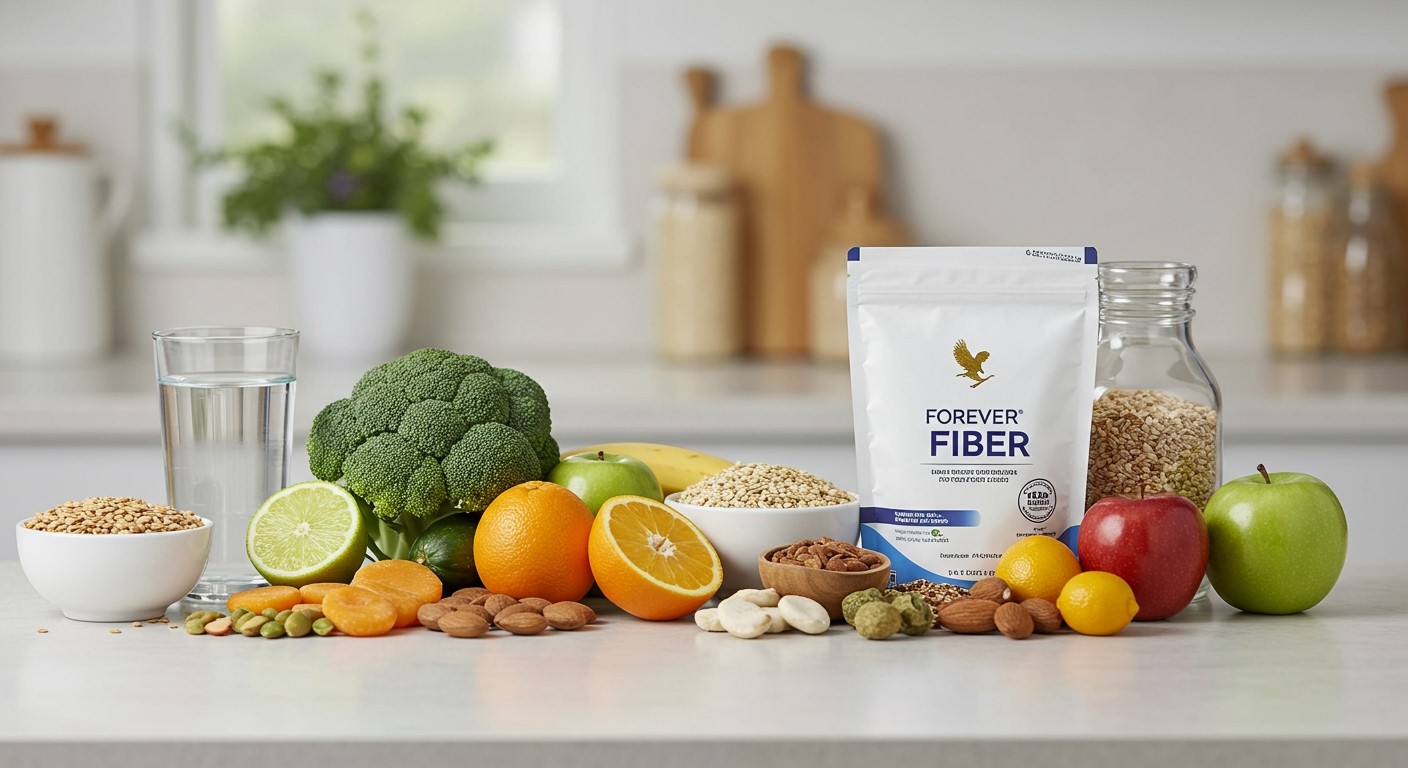 A Forever Fiber segíti a bélflóra egyensúlyát és egészségét.