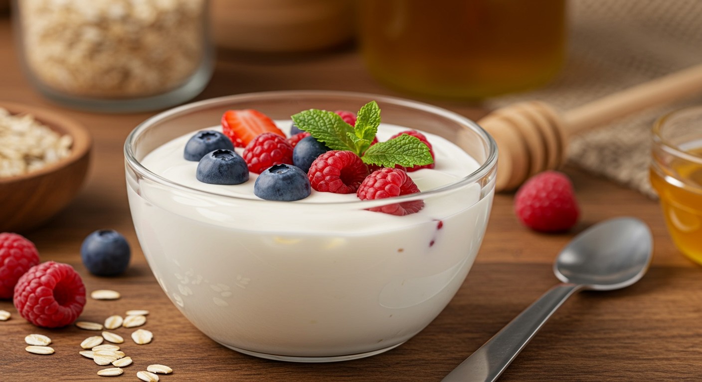 A natúr joghurt segíthet az IBS tüneteinek enyhítésében.