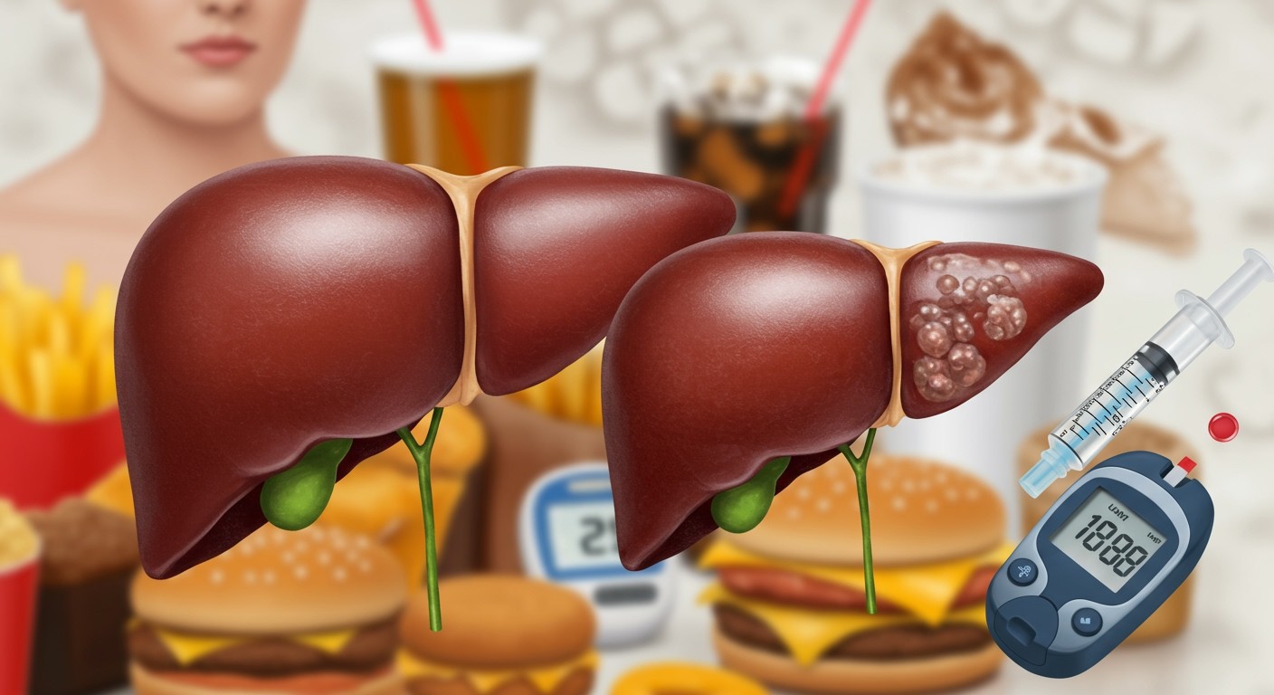 Az elhízás növeli a NAFLD kockázatát a cukorbetegeknél.