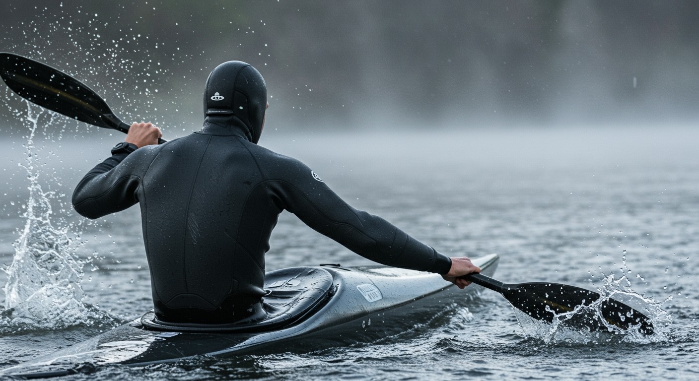 A neoprén ruhák megakadályozzák a test hővesztését.