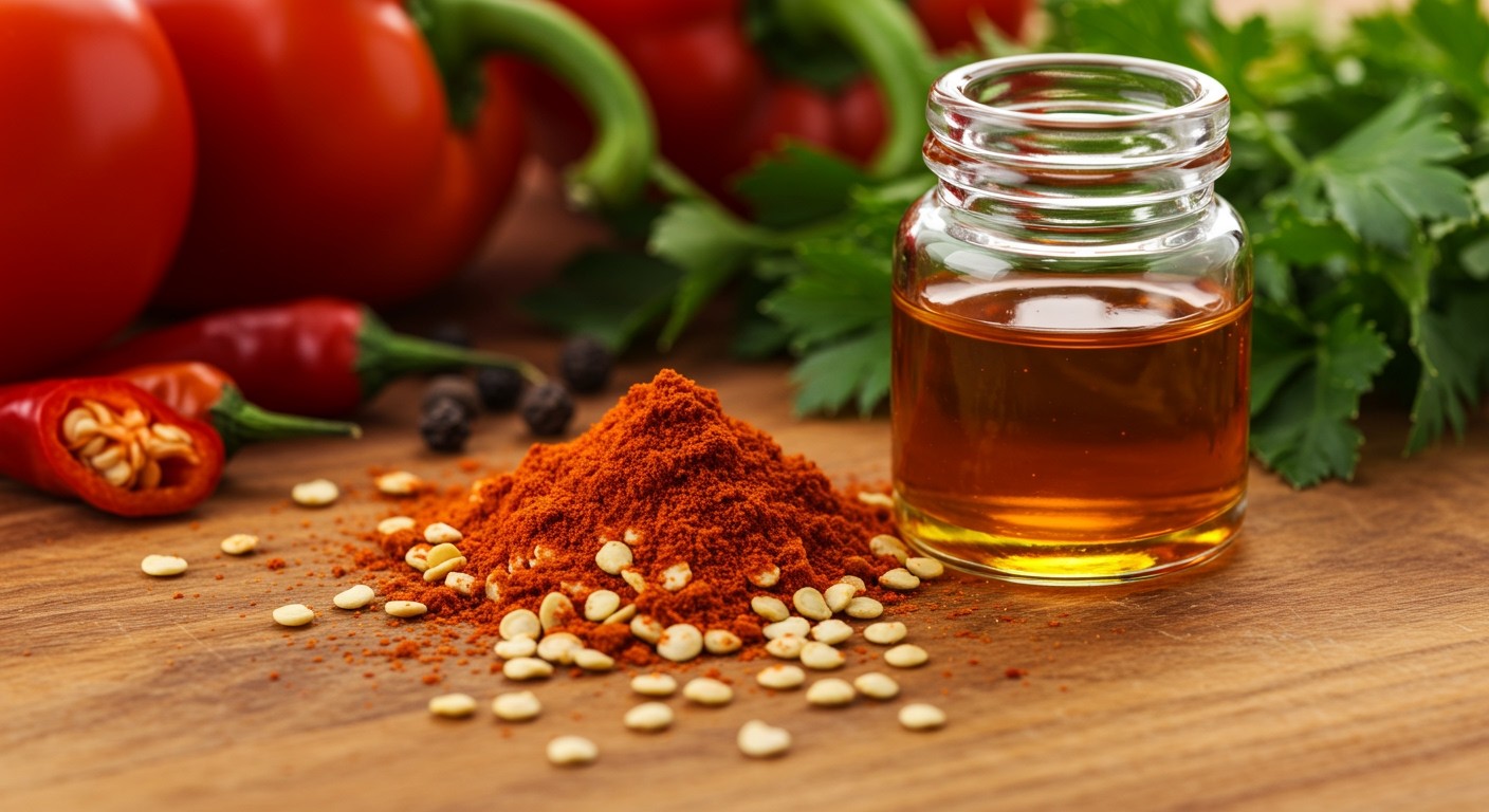 A paprika mag olaj antioxidánsokban gazdag, jótékony hatású.