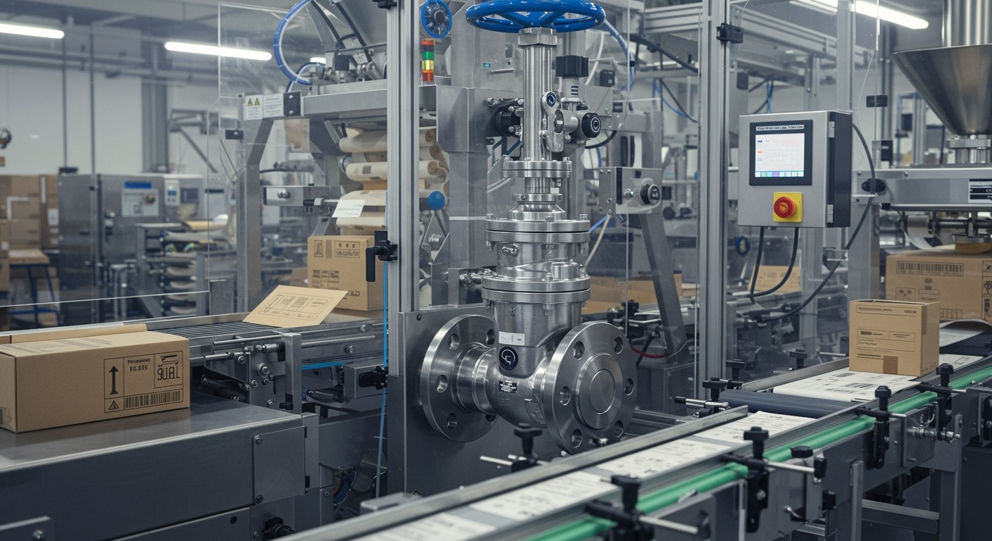 Csomagolástechnikai gépeken gyakran használják a folyamatok irányítására.