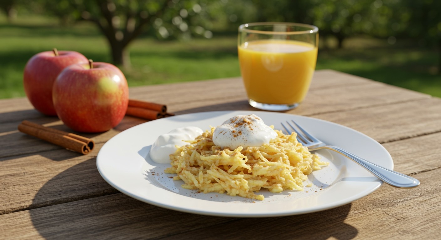 A reszelt alma tele van vitaminokkal és rostokkal!