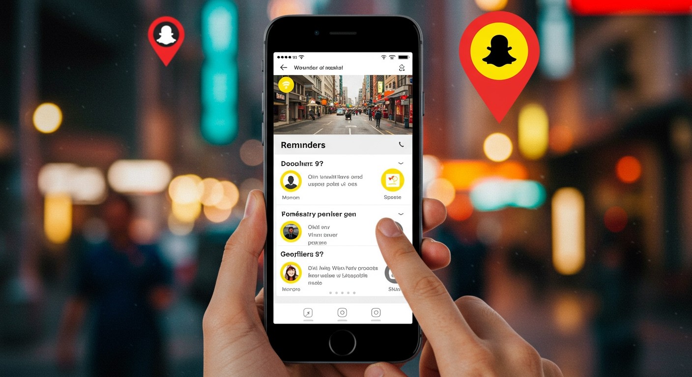 Emlékeztetők és geofilterek fokozzák a Snapchat élményt.