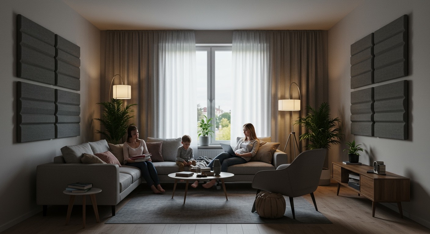 A zajszűrés növeli a koncentrációt és a relaxációt otthon.