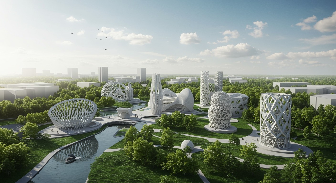 A 3D nyomtatás forradalmasítja a fenntartható építkezést.