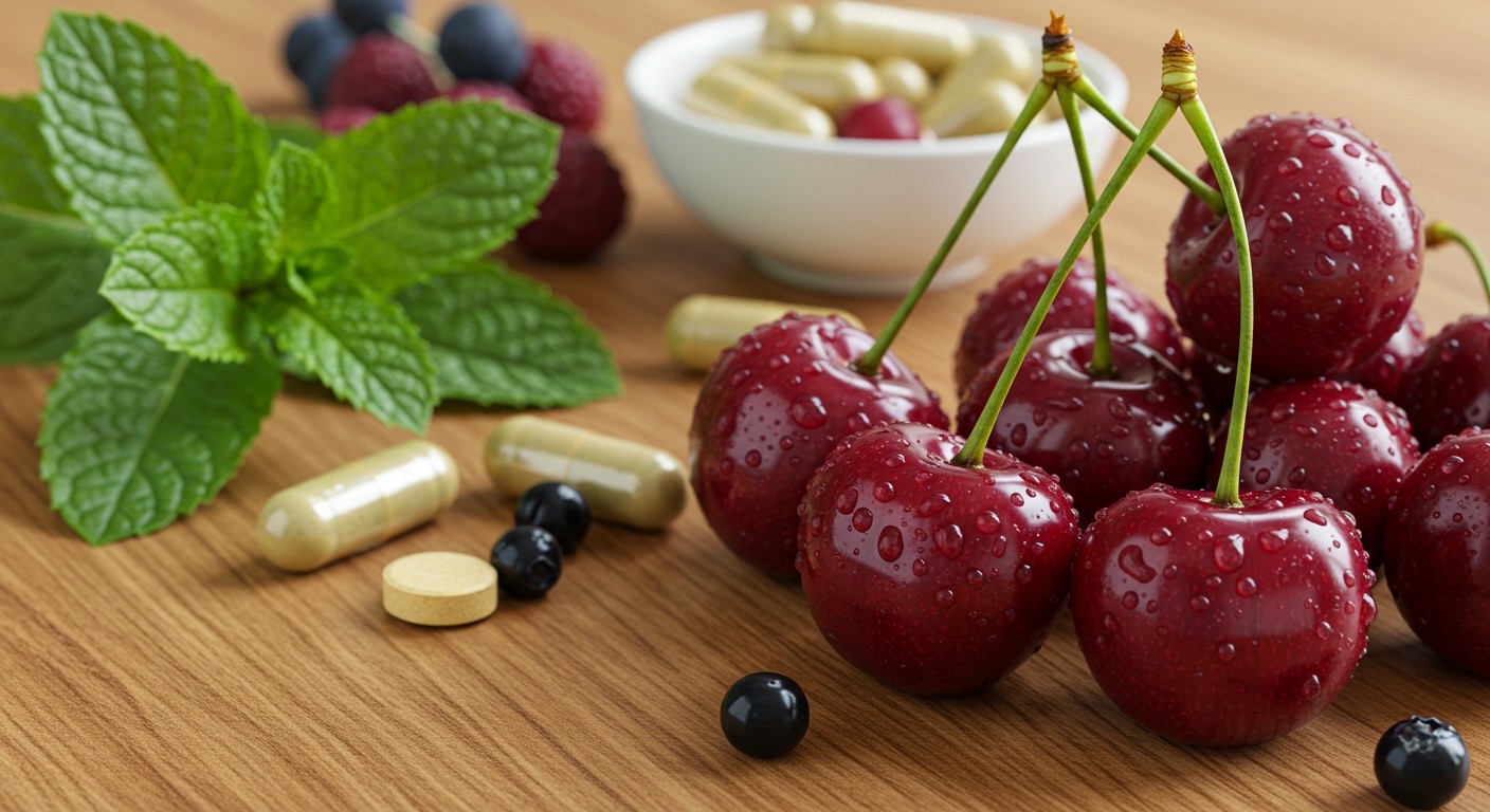 A cseresznye gazdag C-vitaminban és antioxidánsokban.