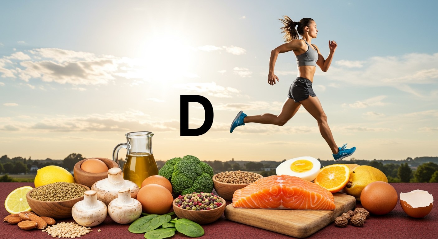 A D-vitamin fokozza az állóképességet és az izomfunkciót.