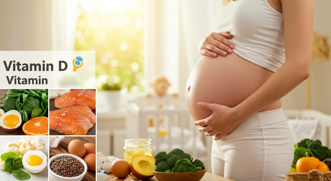 A D-vitamin növeli a születési súlyt és fejlődést.