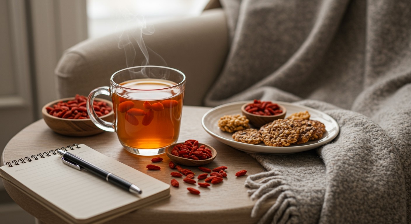 Készíts goji teás smoothie-t a reggeli élénkítésért!
