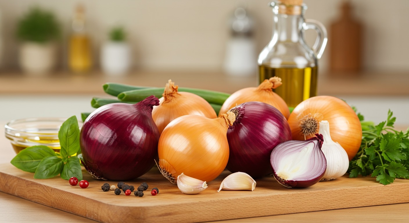 A hagyma gazdag flavonoidokban, melyek védik a májat.