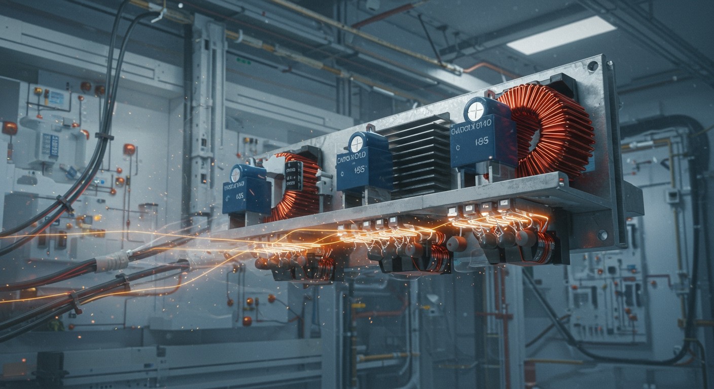 A háromfázisú egyenirányítás hatékonyabb energiaátvitelt biztosít.