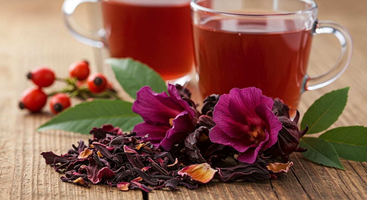 A hibiszkusz tea antocianinjai erősítik az immunrendszert.