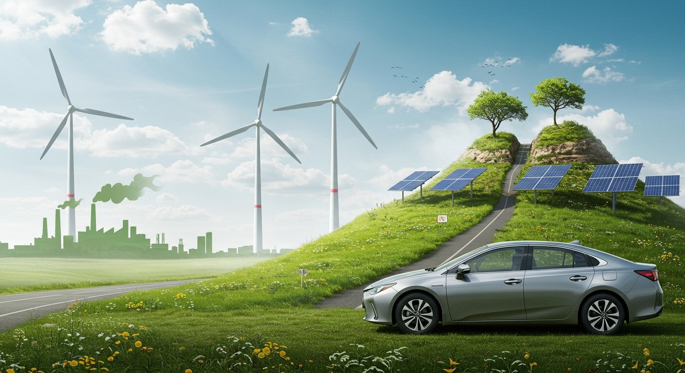 A hibrid autók élettartama alatt 30%-kal csökkentik a CO2-t.