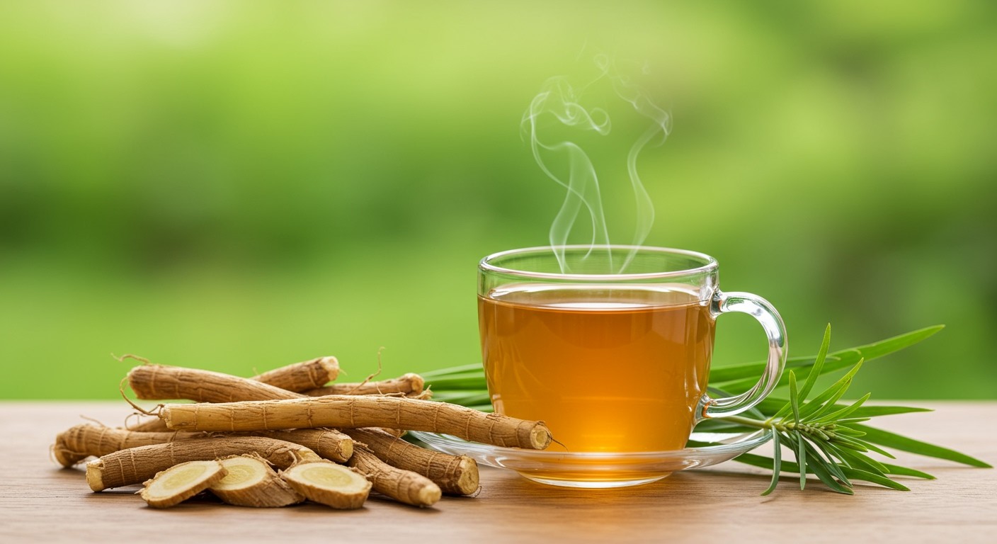 A kálmosgyökér tea segít a belső nyugalom elérésében.