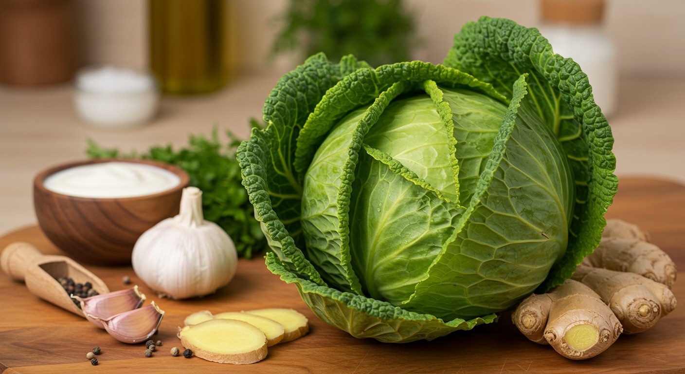 A káposzta antioxidánsai segíthetnek a gyomorproblémák kezelésében.
