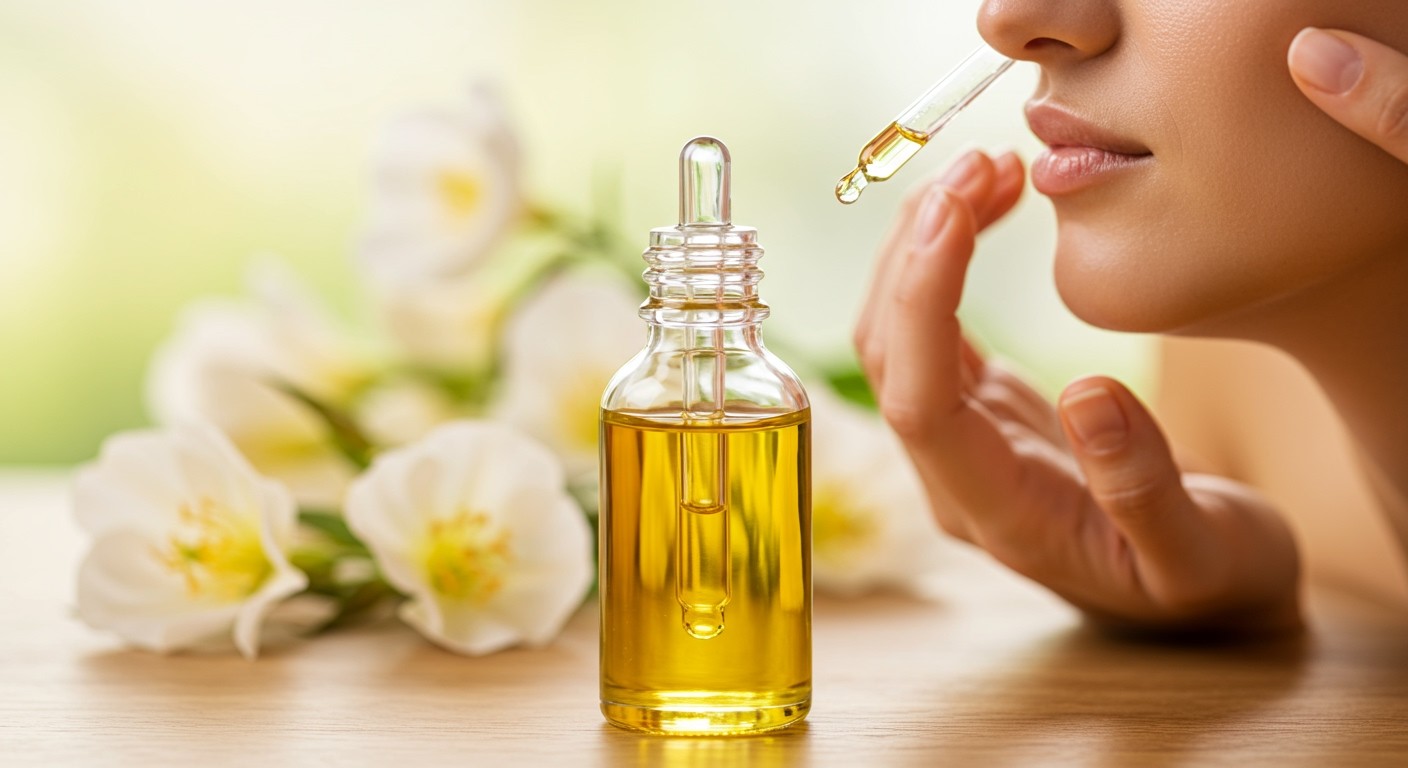A ligetszépe olaj segít a rosacea bőrpír csökkentésében.
