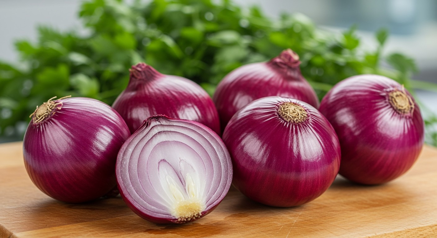A lilahagyma antioxidánsai segíthetnek a rákmegelőzésben.