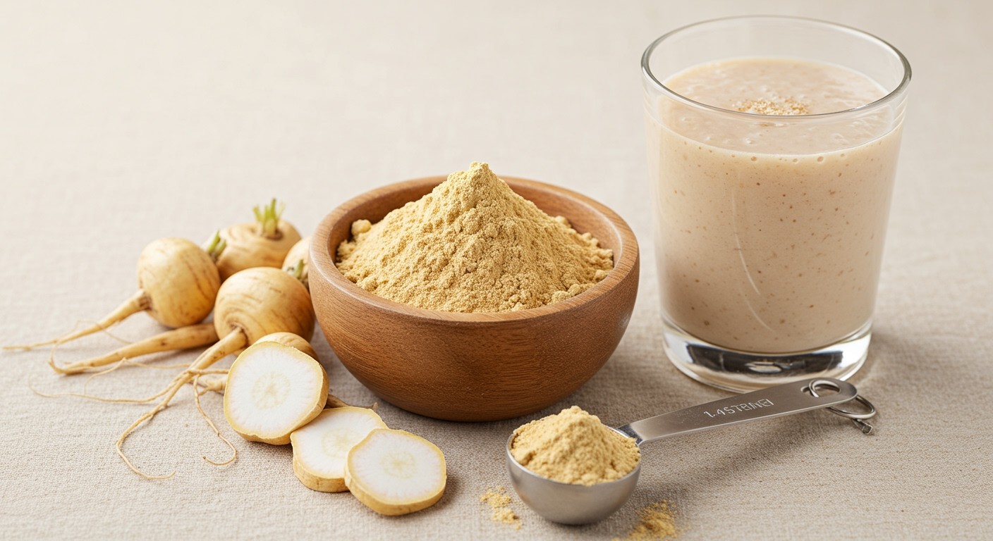 A maca por segíti az energiaszint növelését és vitalitást.