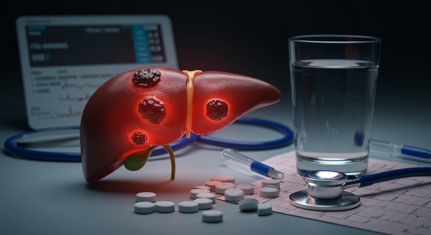 A paracetamol túladagolás májkárosodást okozhat, sürgős orvosi segítség szükséges.