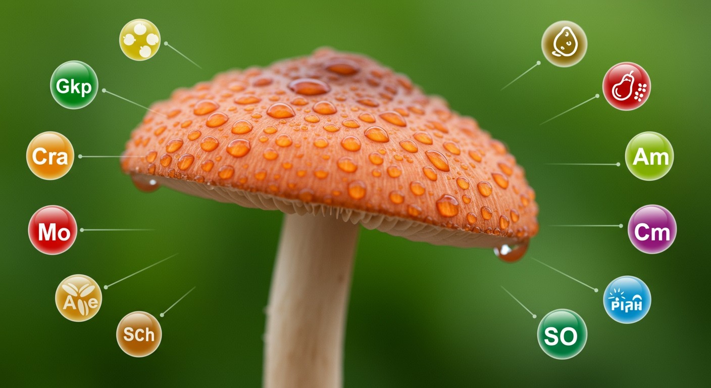 A mandulagomba gazdag B-vitaminokban és antioxidánsokban.