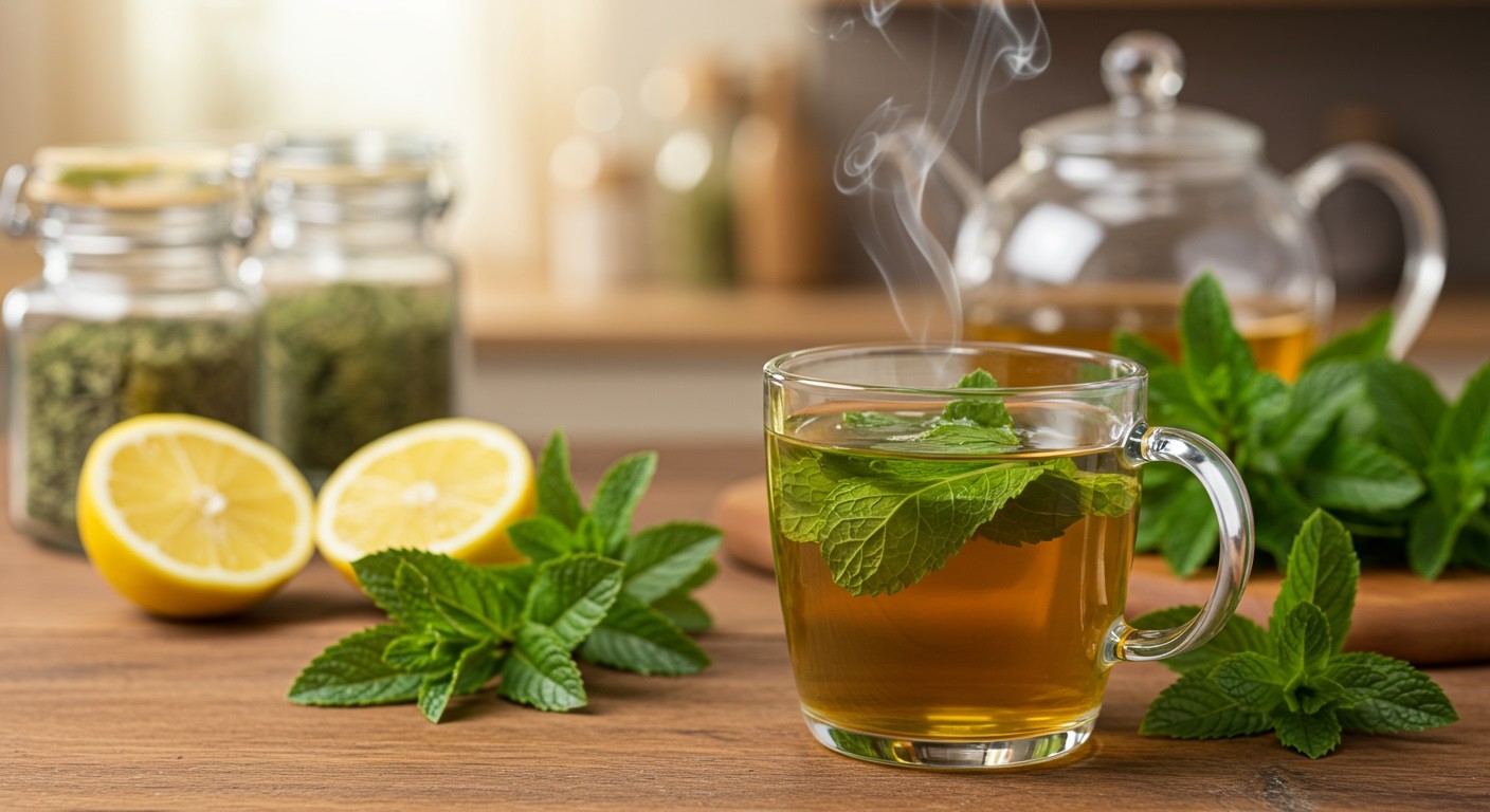 A menta tea gyomorégést okozhat érzékeny egyéneknél.