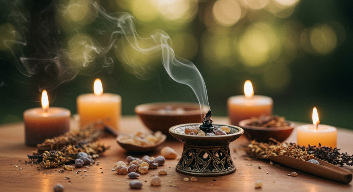 A mirha füstölő használata elmélyíti a meditációs élményt.