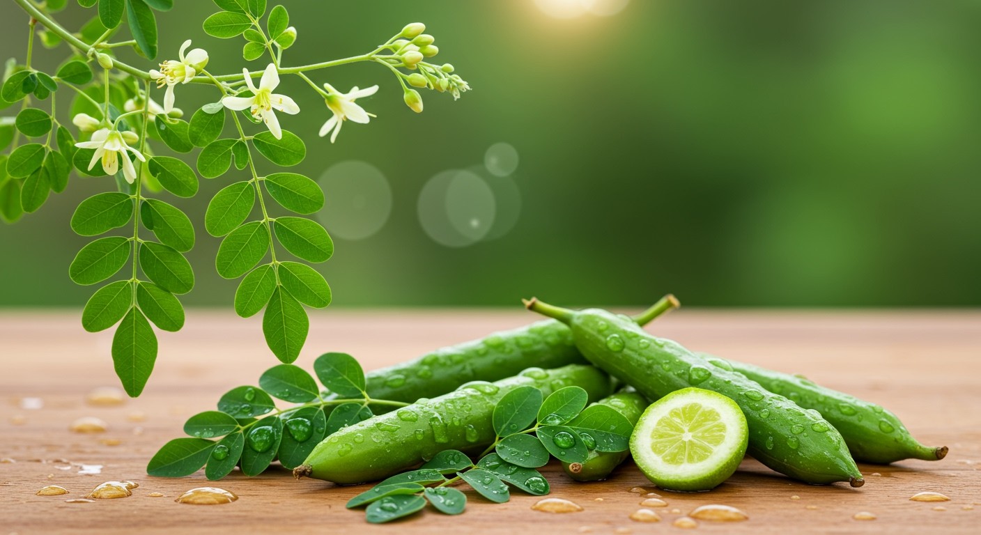 A moringa 46 antioxidánst tartalmaz, védve a sejtekből.