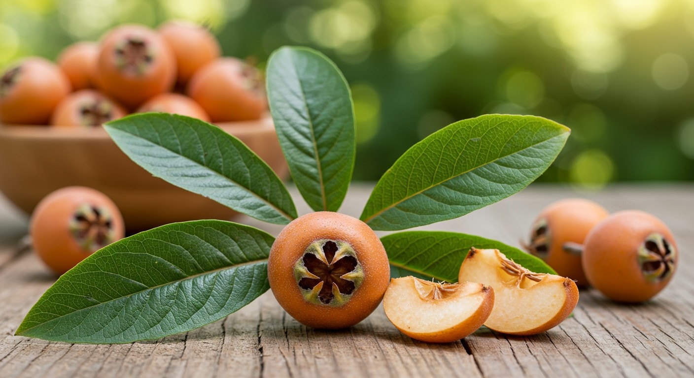 A naspolya gazdag C-vitaminban és antioxidánsokban.