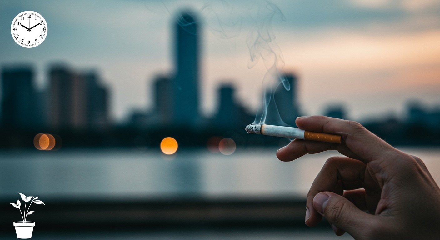 A nikotin paradox módon csökkentheti a stresszérzetet.