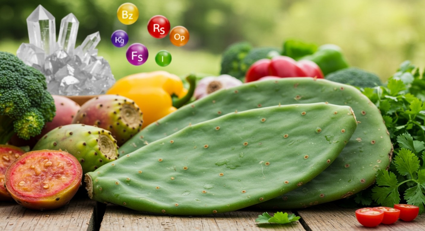 A nopal kiváló forrása a C-vitaminnak és rostoknak.