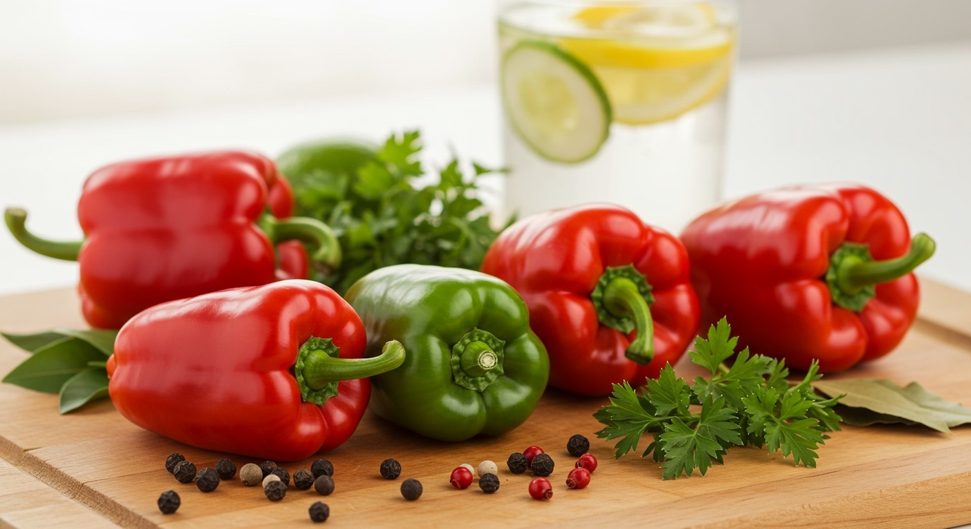 A paprika antioxidánsai segíthetnek a szív egészségének megőrzésében.