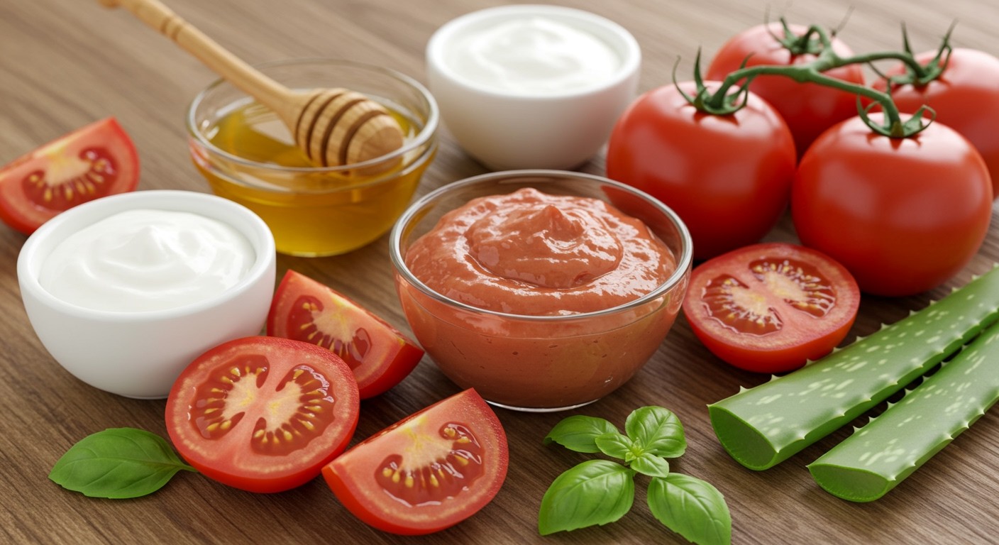 A paradicsom antioxidánsai fiatalítják és ragyogóvá teszik a bőrt.