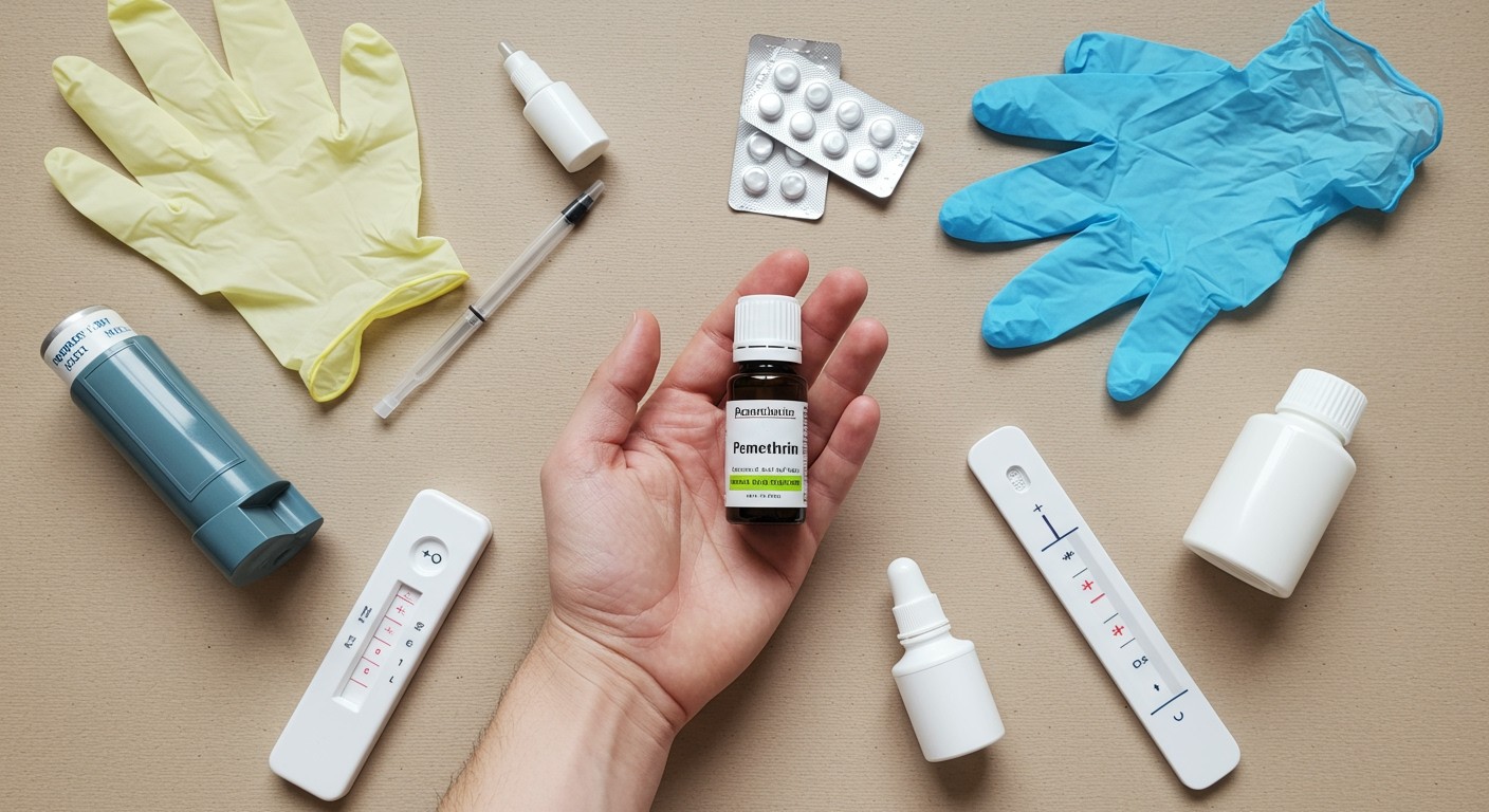 A permetrin allergiás reakciókat okozhat, figyelni kell!