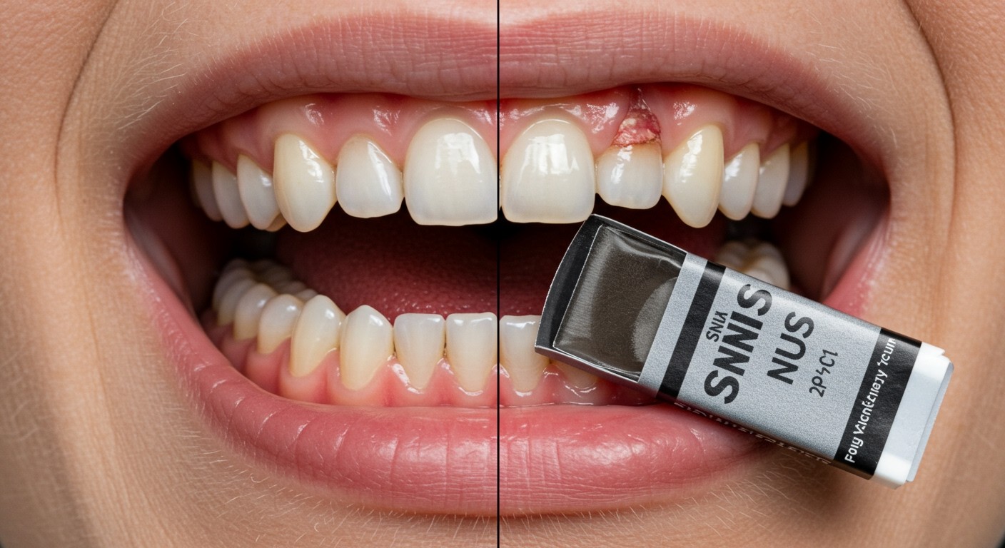 A snus használata fokozza az ínybetegségek kialakulását.