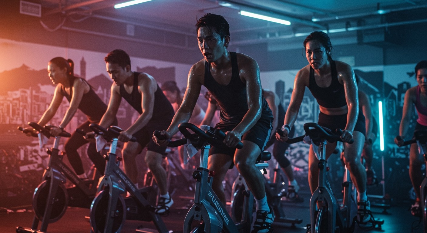 A spinning csökkenti a stresszt és javítja a hangulatot.
