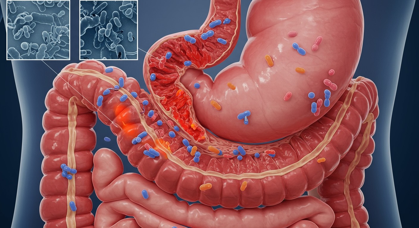 A titán-dioxid gyulladást és mikrobiom eltéréseket okozhat.