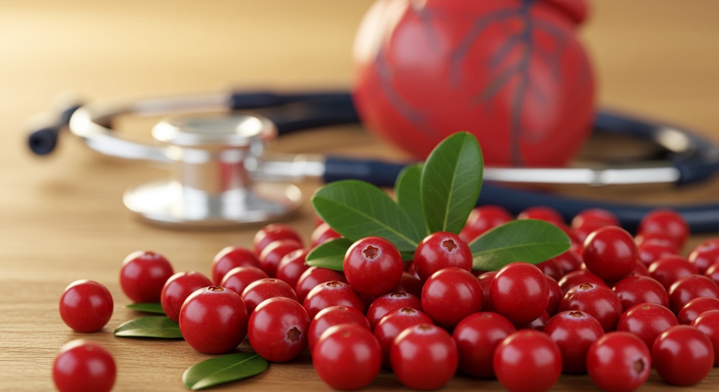 A tőzegáfonya antioxidánsai segíthetnek a vérnyomás csökkentésében.