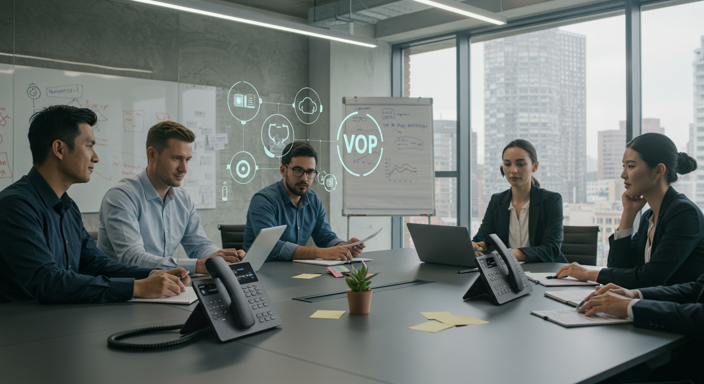 A VoIP csökkenti a kommunikációs költségeket és növeli a rugalmasságot.