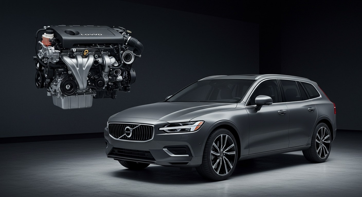 A Volvo 5 hengeres motorjai kiemelkedő teljesítményt nyújtanak.