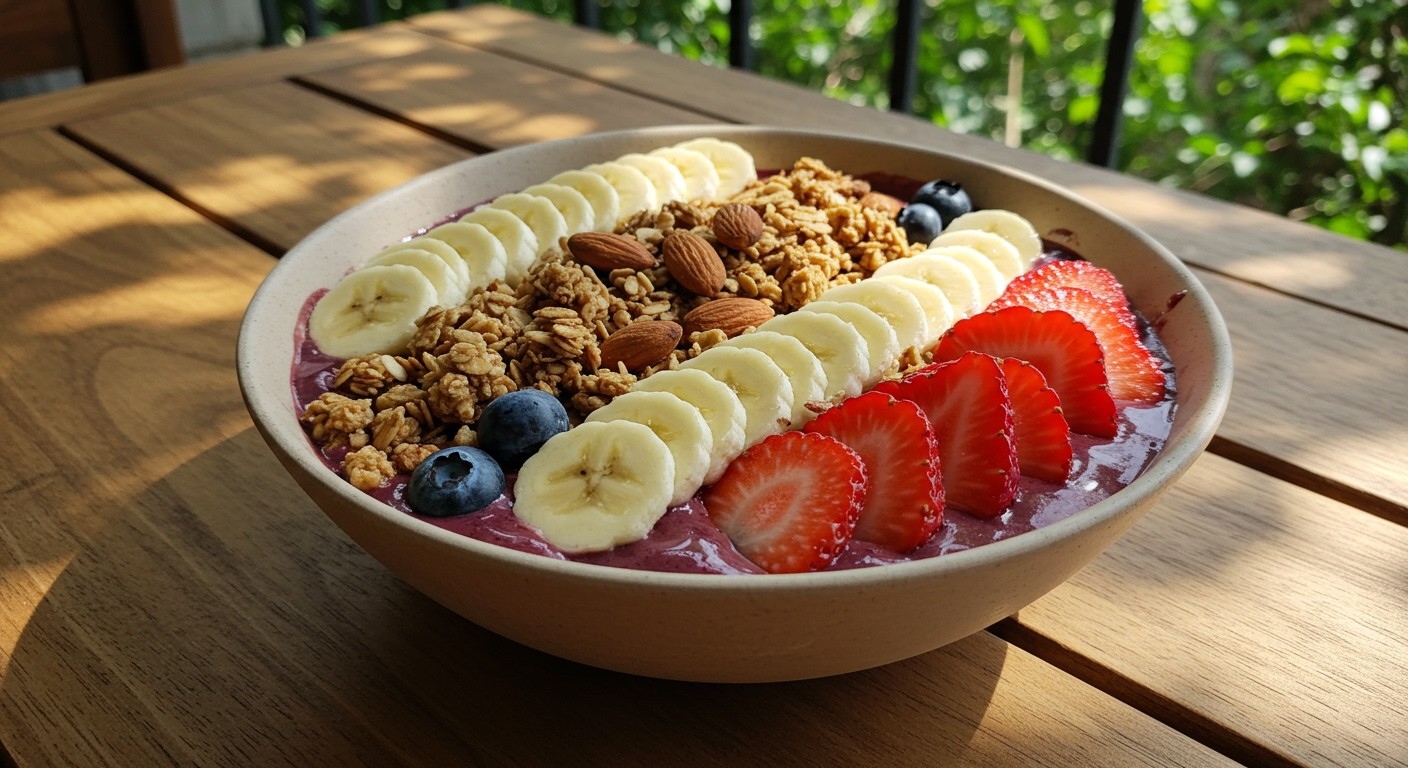 Az acai por gazdag antioxidánsokban, serkenti az anyagcserét.
