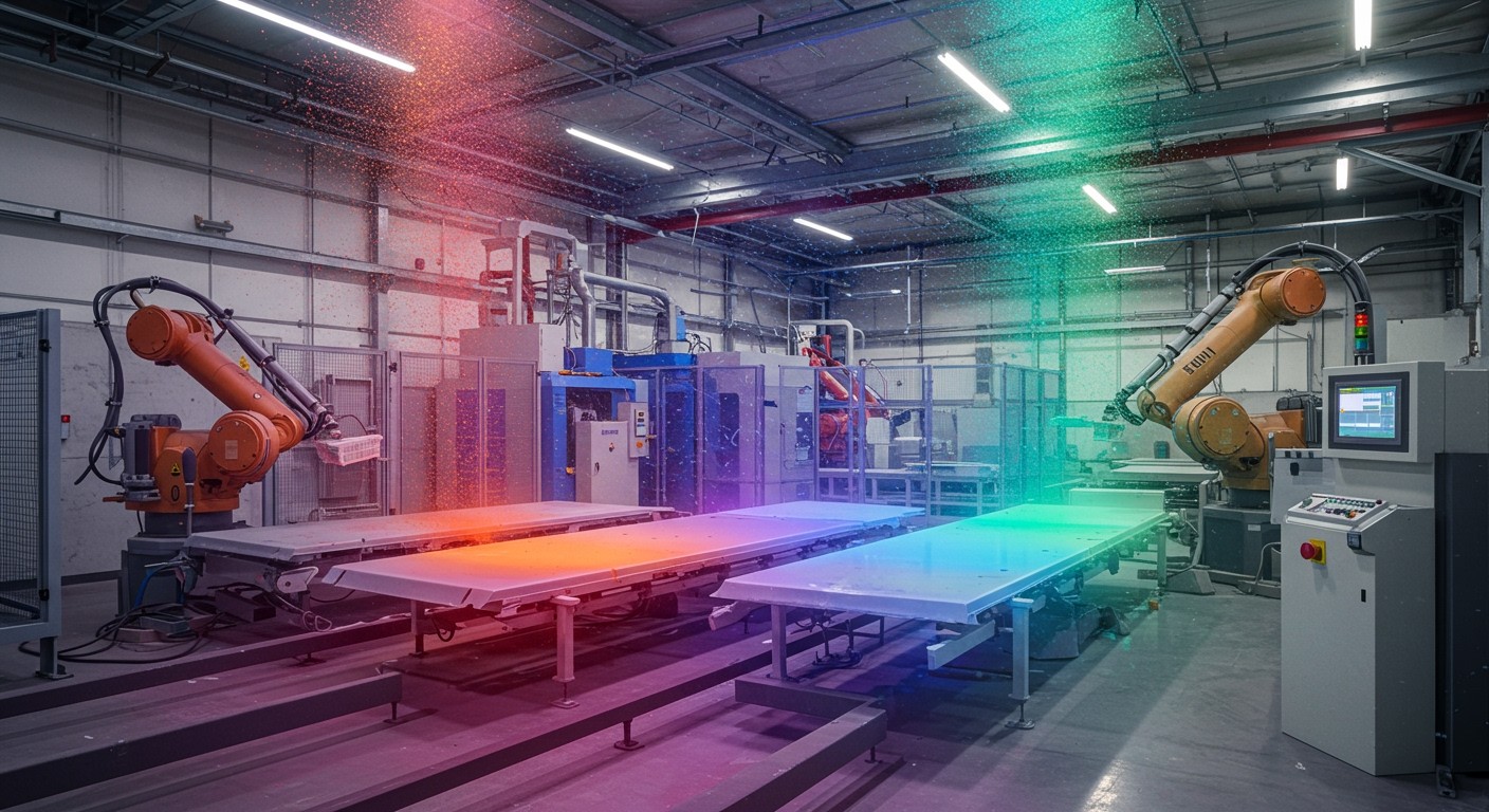 A nanoszámítástechnika új lehetőségeket teremt az elektrosztatikus festésben.