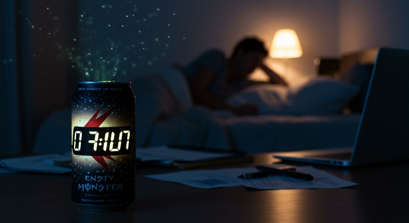 Az energiaitalok fokozhatják a szorongást és alvászavarokat.